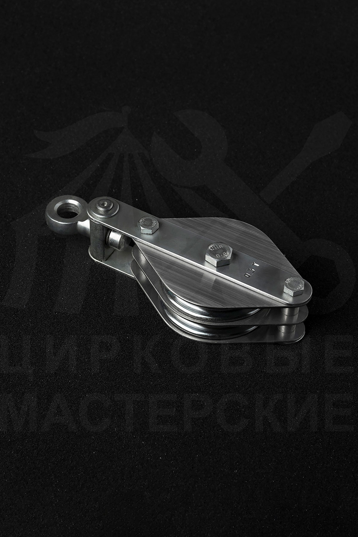 Блок двойной под трос 4-6 мм г/п 300 кг