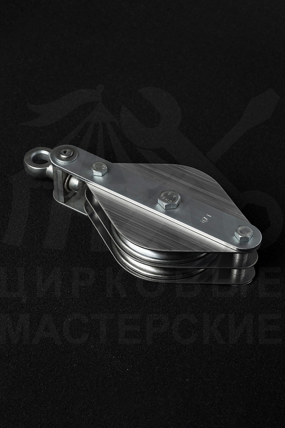 Блок двойной под трос 6-10 мм г/п 700 кг