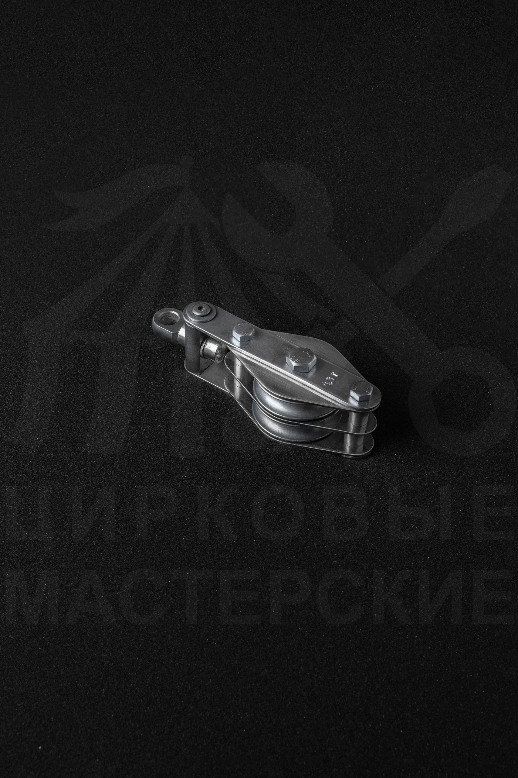 Блок двойной малый под веревку (фал) г/п 300 кг